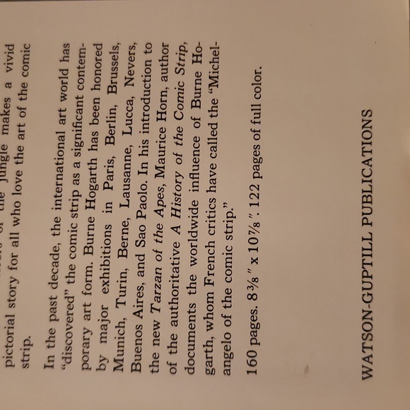 70s Tarzan of the Apes Book - Picture 3 of 6